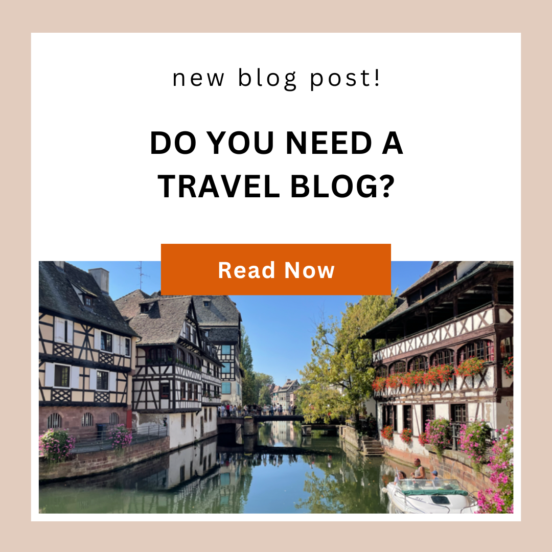 Do you need a travel blog?