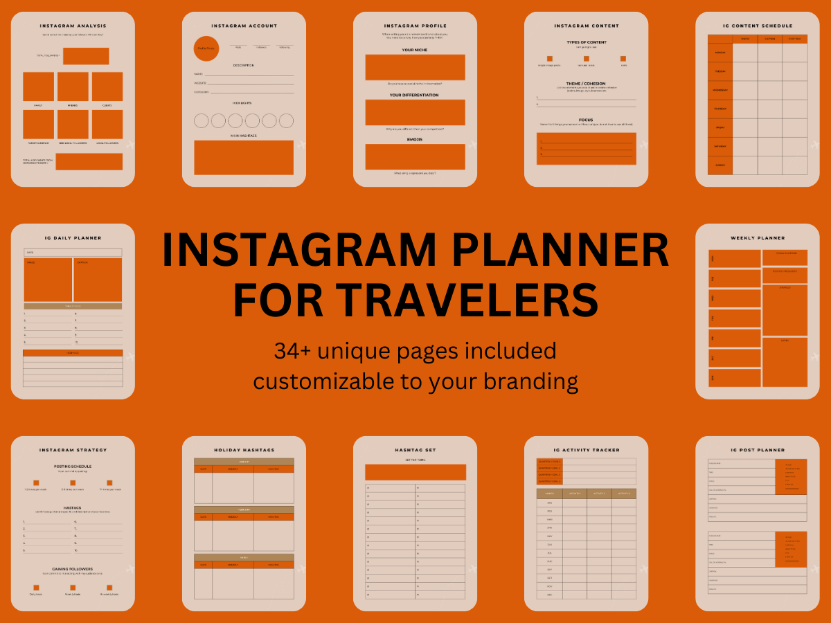Instagram Planner for Travelers