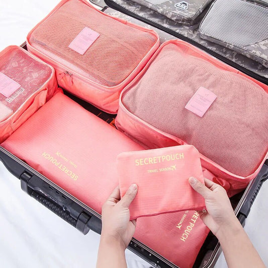 6-Pack Travel Packing Cubes