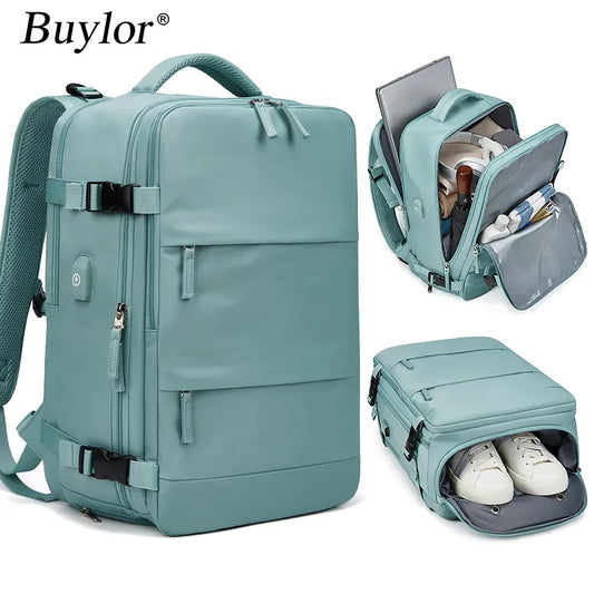 Travel Backpack - 2 Front Pockets